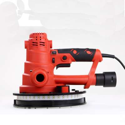 750W LED Lights Surrounding Pad Electric Dustless Hand Sander Machine