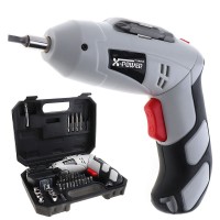 KCS76-46PCS 3.6V Lithium cordless screwdriver with bit holder and LED light